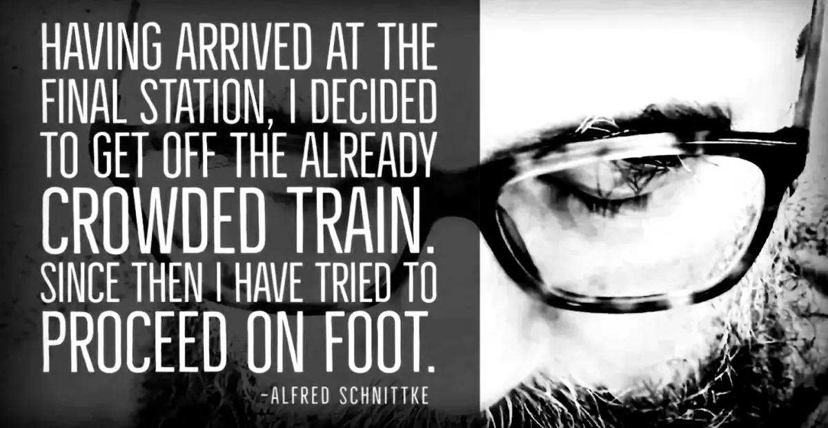 AND THEN, TO PROCEED ON FOOT