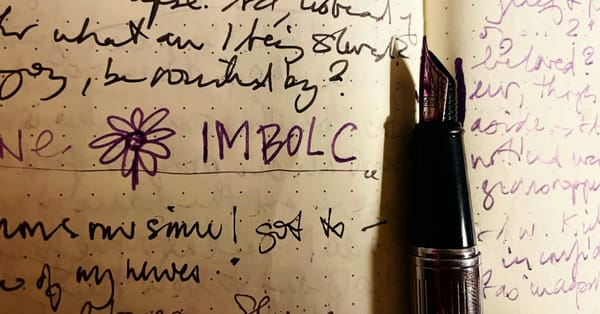 IMBOLC. CONFUSION. HUMILITY